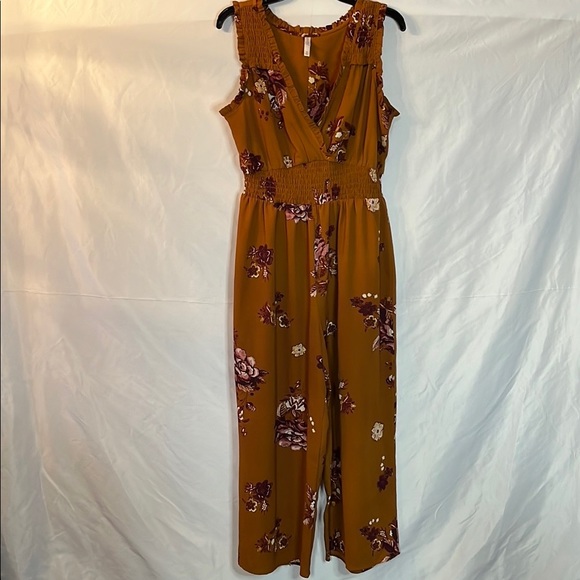 Xhilaration Sleeveless Wide Leg Jumpsuit M - Picture 1 of 7
